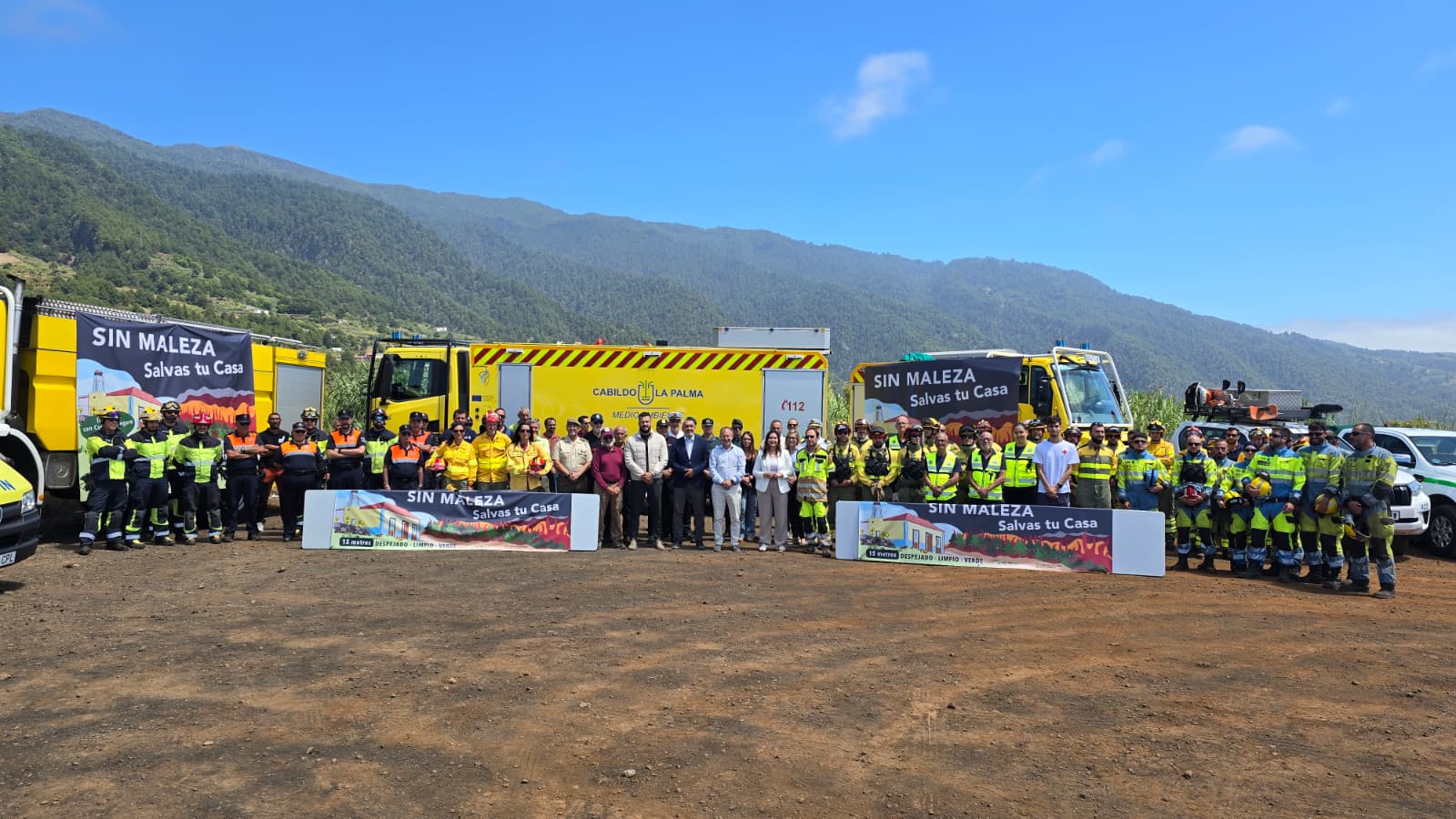 La Palma protege su medio natural de cara a la temporada de mayor riesgo de incendios forestales