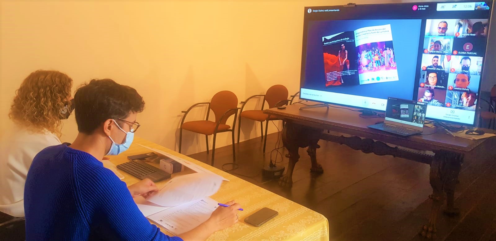 Sodepal pone en marcha la realización de un diagnóstico del sector creativo y textil de La Palma