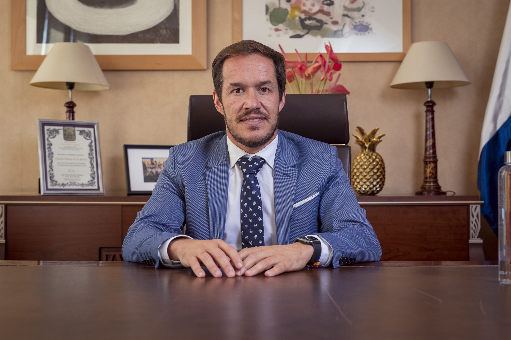 Mariano Hernández Zapata, presidente Cabildo de La Palma