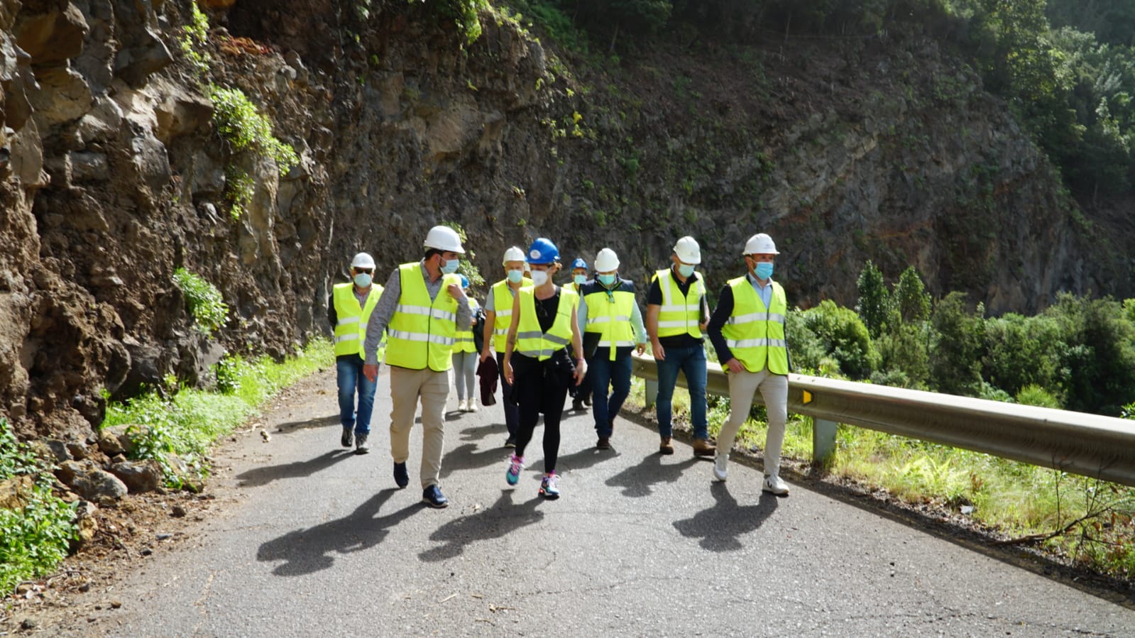 Visita obras en Gallegos