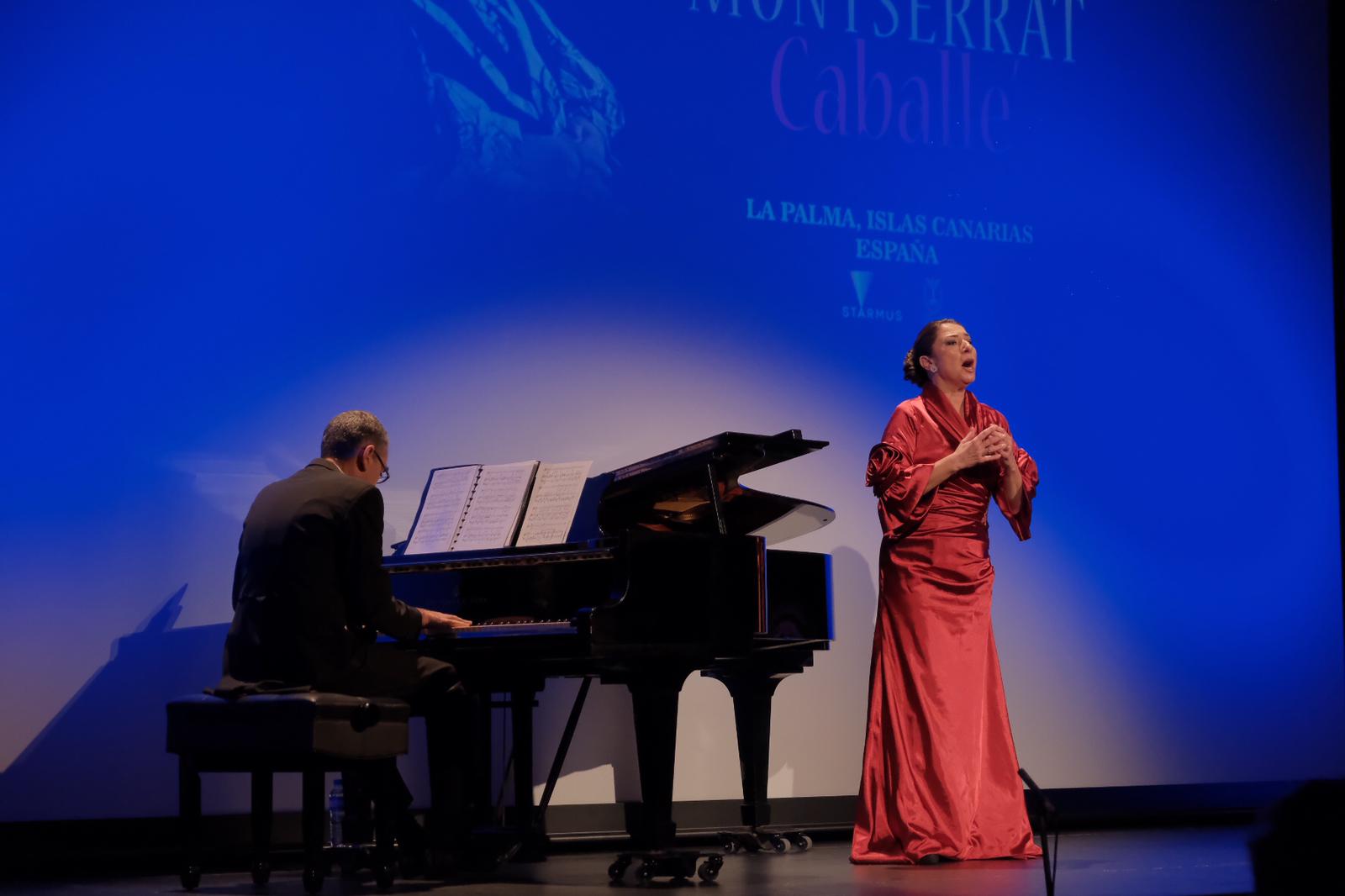 La hija de Montserrat Caballé presenta en La Palma el trabajo inédito de la soprano internacional