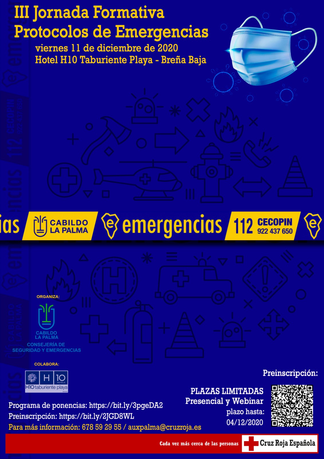 El Cabildo de La Palma analizará este viernes las consecuencias psicológicas del confinamiento