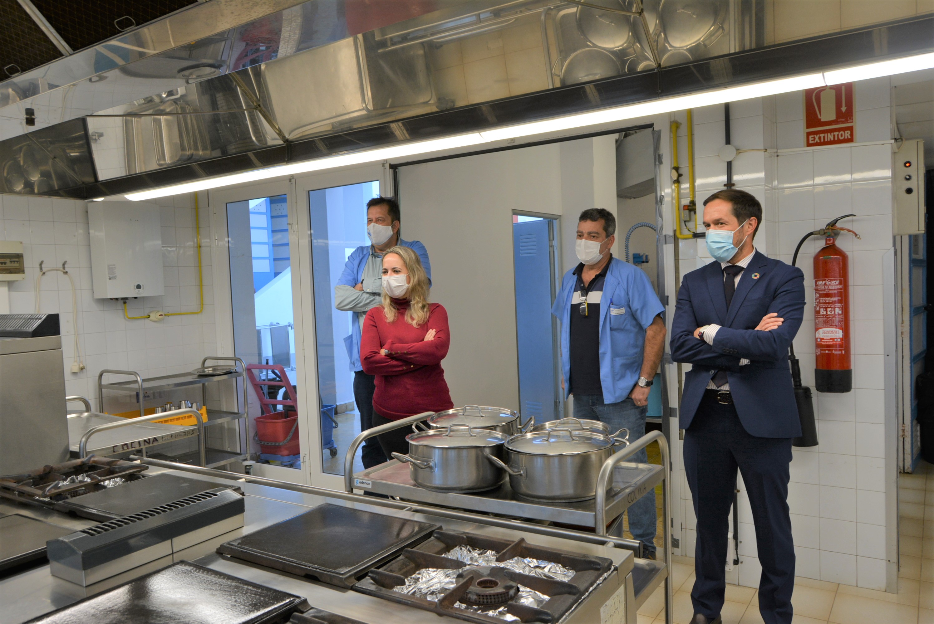 Las obras de mejora del Hospital de Dolores avanzan a buen ritmo