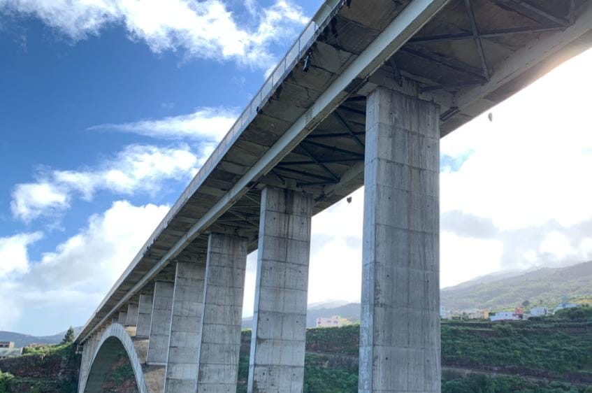 El Cabildo cerrará al tráfico el Puente de Los Tilos por labores de mantenimiento entre el 5 y el 9 de abril
