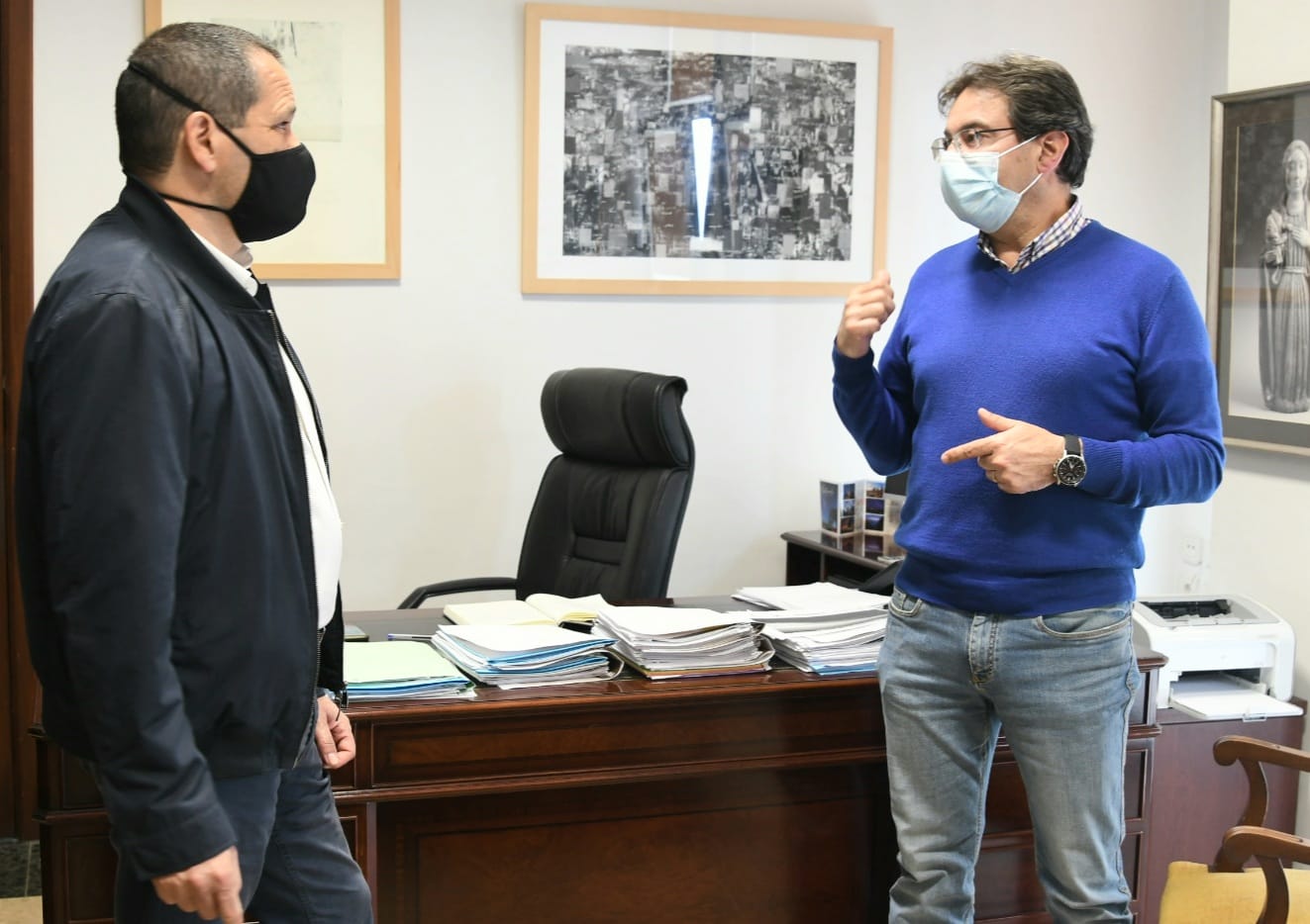 El Cabildo y la Dirección General de Pesca abordan la situación del sector en La Palma