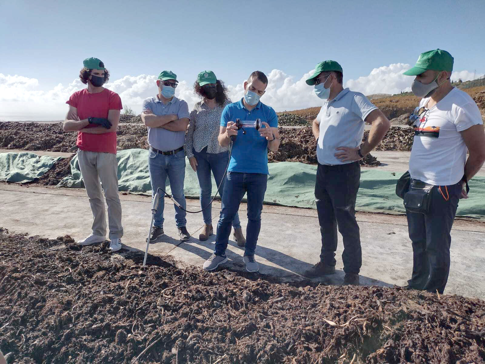 La Palma Orgánica cuenta con la primera promoción de maestros compostadores
