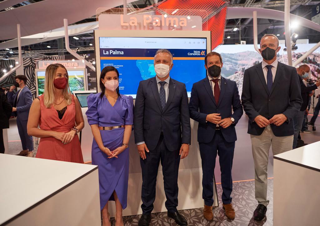 La Palma se promociona como el mejor destino para “vivir como sueñas” en Fitur
