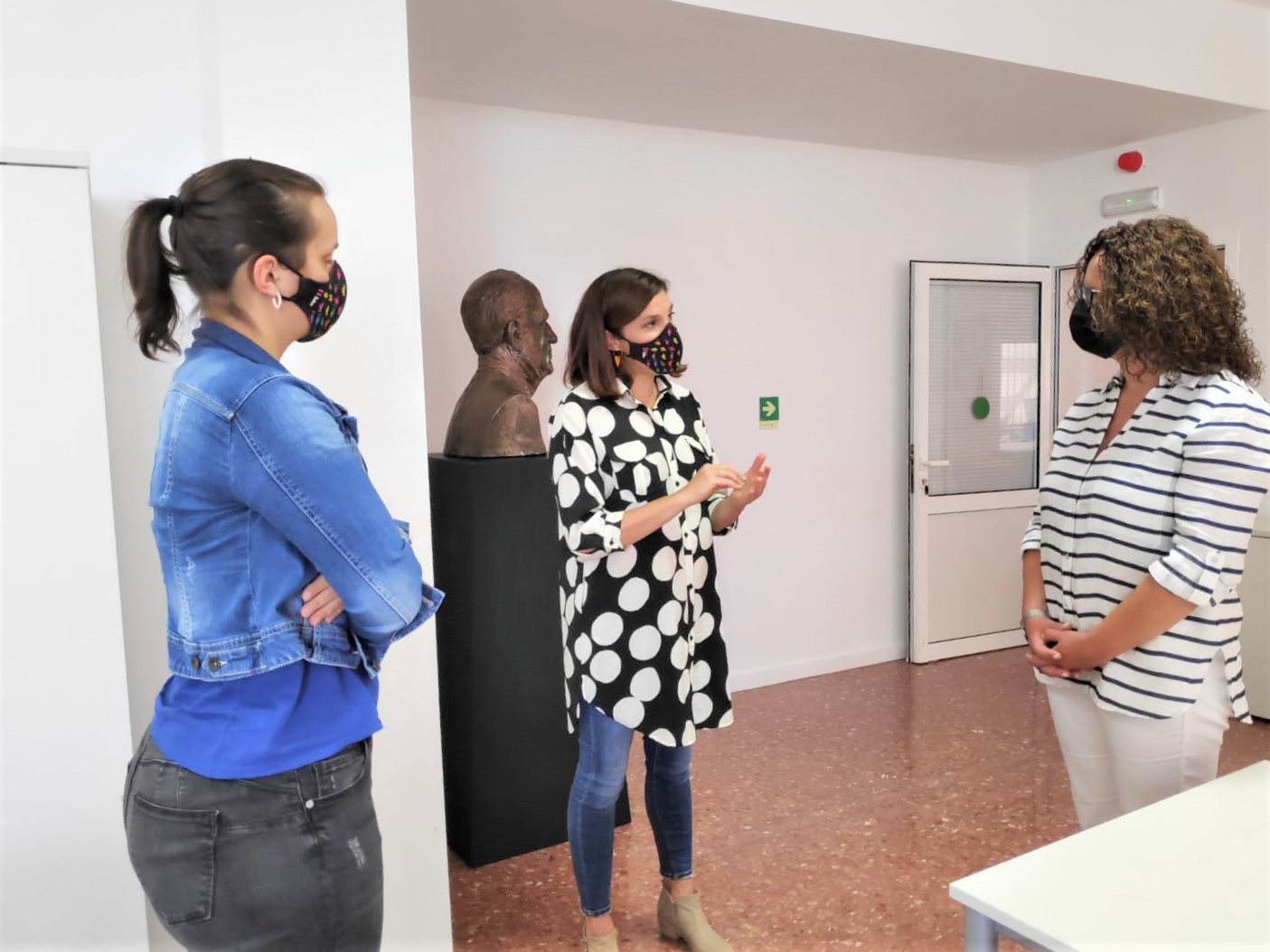 La consejera de Acción Social visita las instalaciones de Funcasor