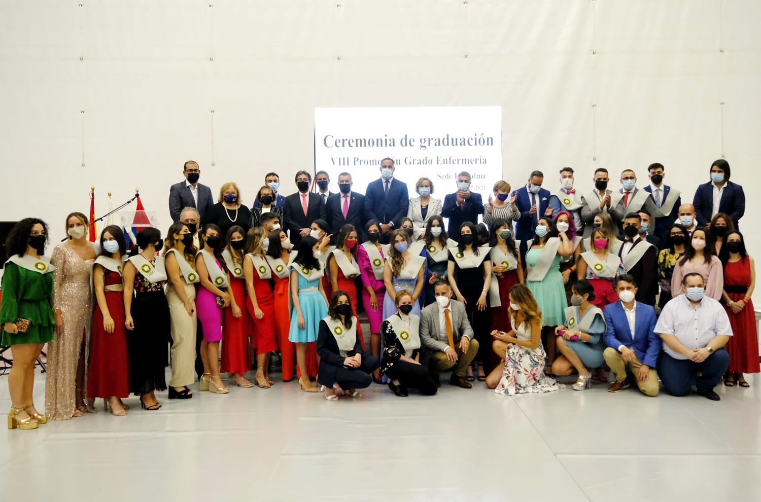 El Cabildo felicita a la VIII Promoción de Enfermería de La Palma por su graduación