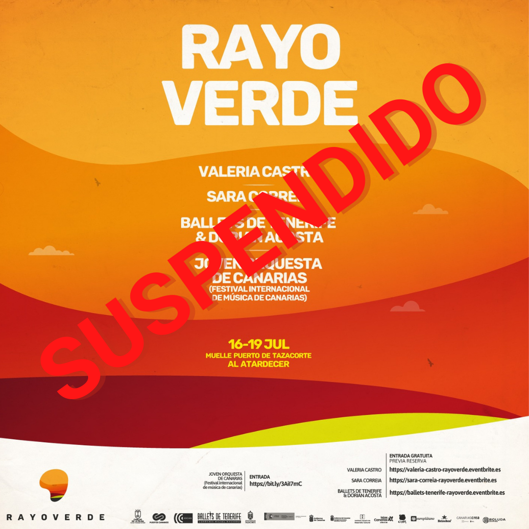 Rayo Verde suspendido