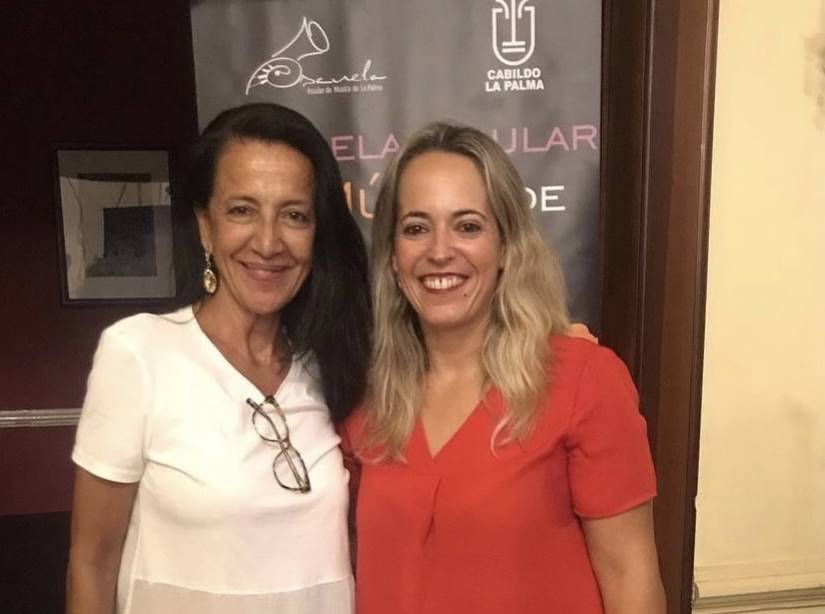 El Cabildo agradece la labor de ‘Mila’ Martín tras 16 años al frente de la Escuela Insular de Música 