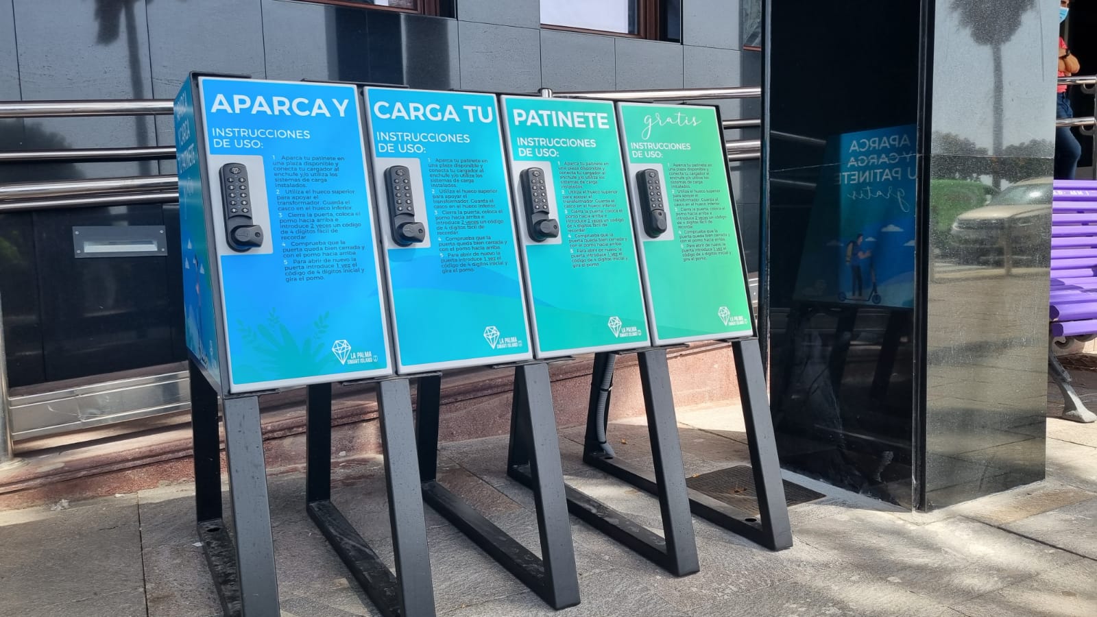 Punto de recarga patinetes