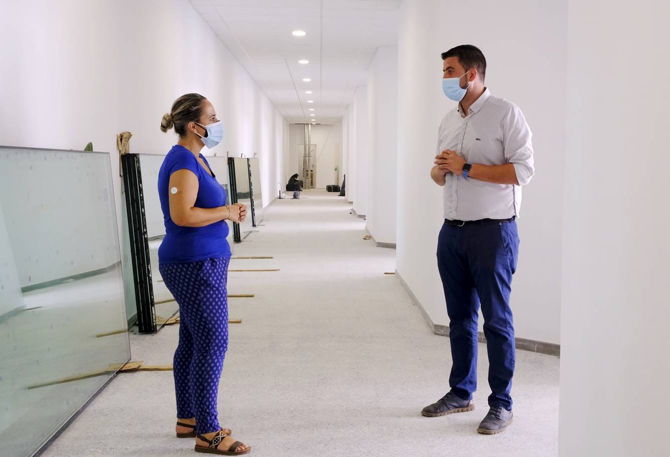 Las obras de la nueva sede del Grado de Enfermería de la ULL en La Palma entran en la recta final 