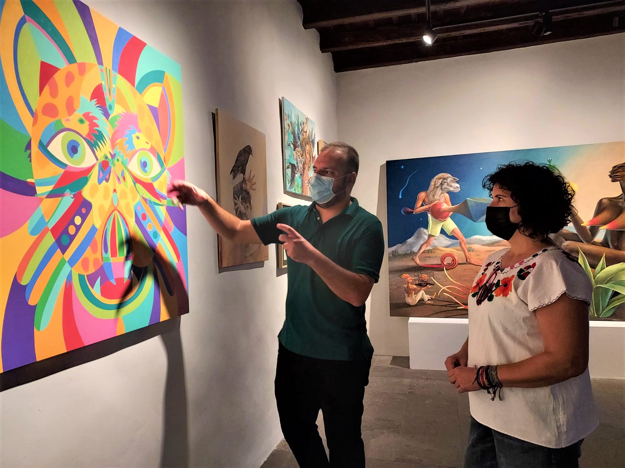 La muestra cuenta con 60 obras en favor de preservar y proteger el reino animal