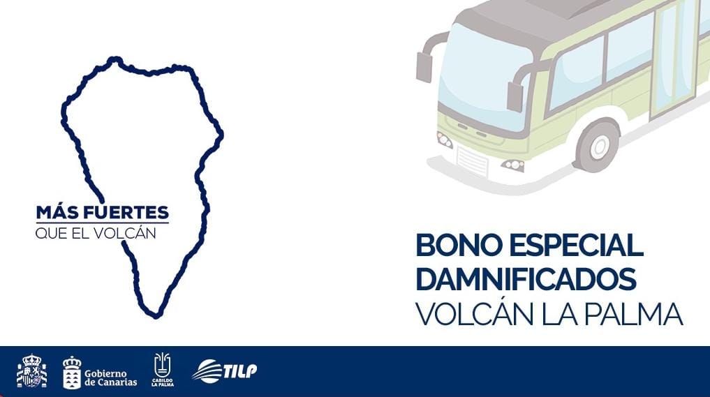 Bono especial damnificados volcán La Palma