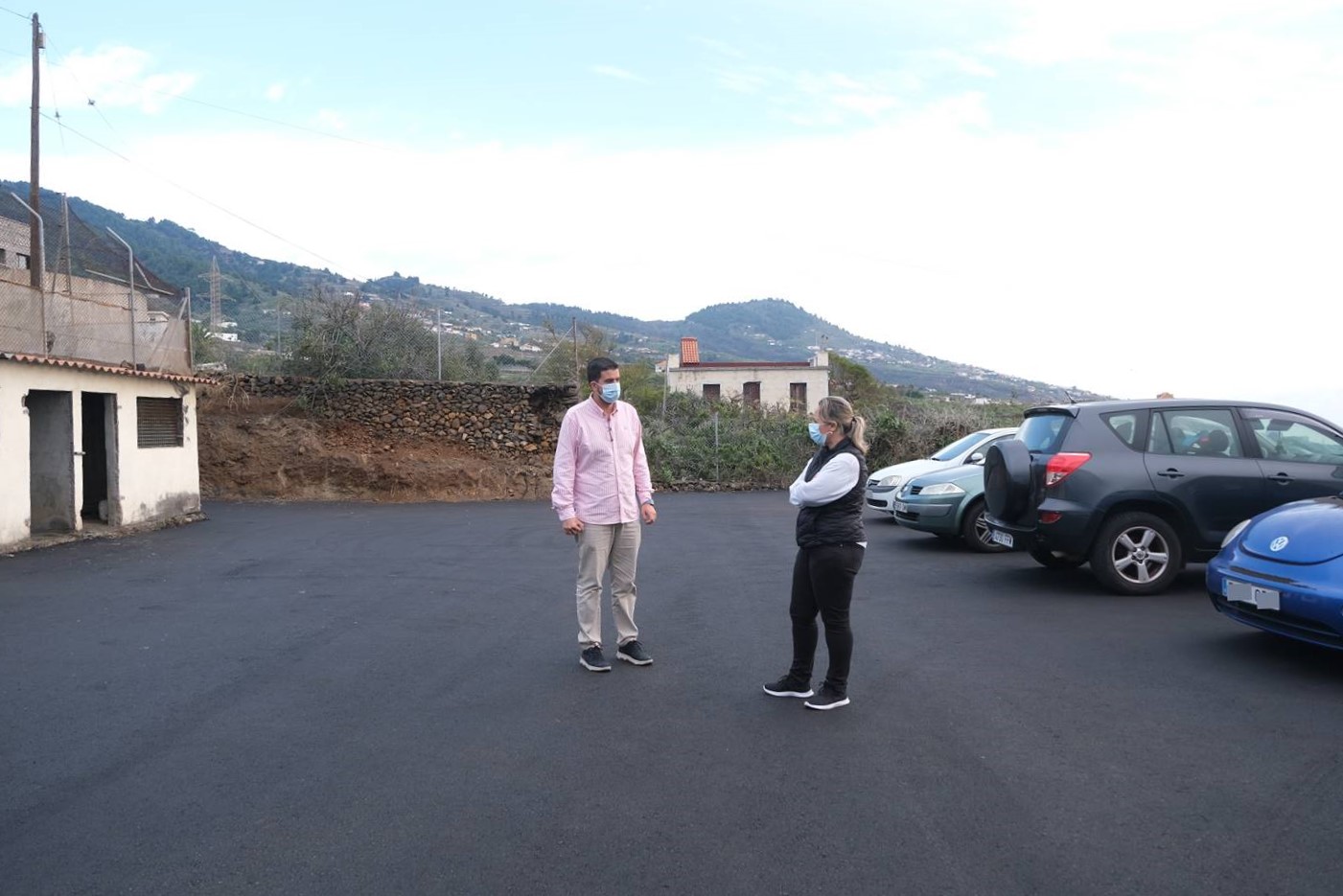 El Cabildo mejora el acceso y dota de aparcamientos a la sede en La Palma del grado  de Enfermería de la ULL 