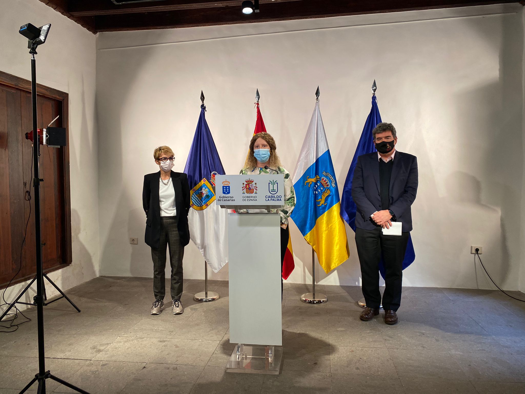 El Cabildo traslada al Ministro de Seguridad Social una batería de medidas para ayudar a las pymes y autónomos de La Palma