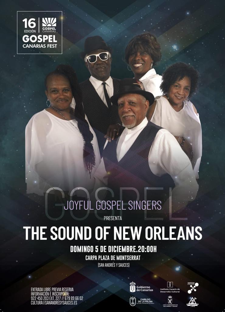 La Palma acogerá tres conciertos del Festival de Góspel de Canarias