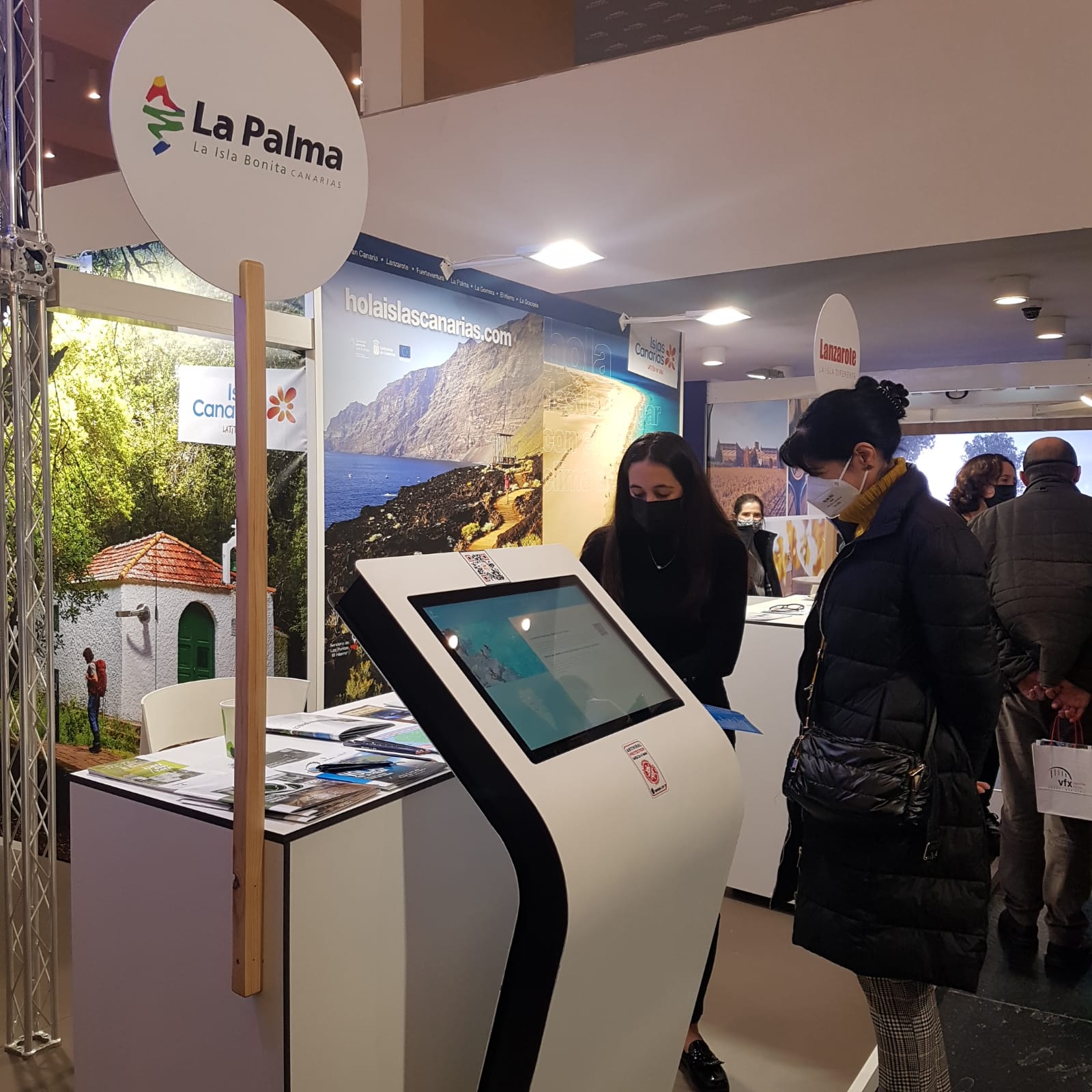 La Palma se promociona en la 16º feria internacional de Navatur como destino turístico ejemplar