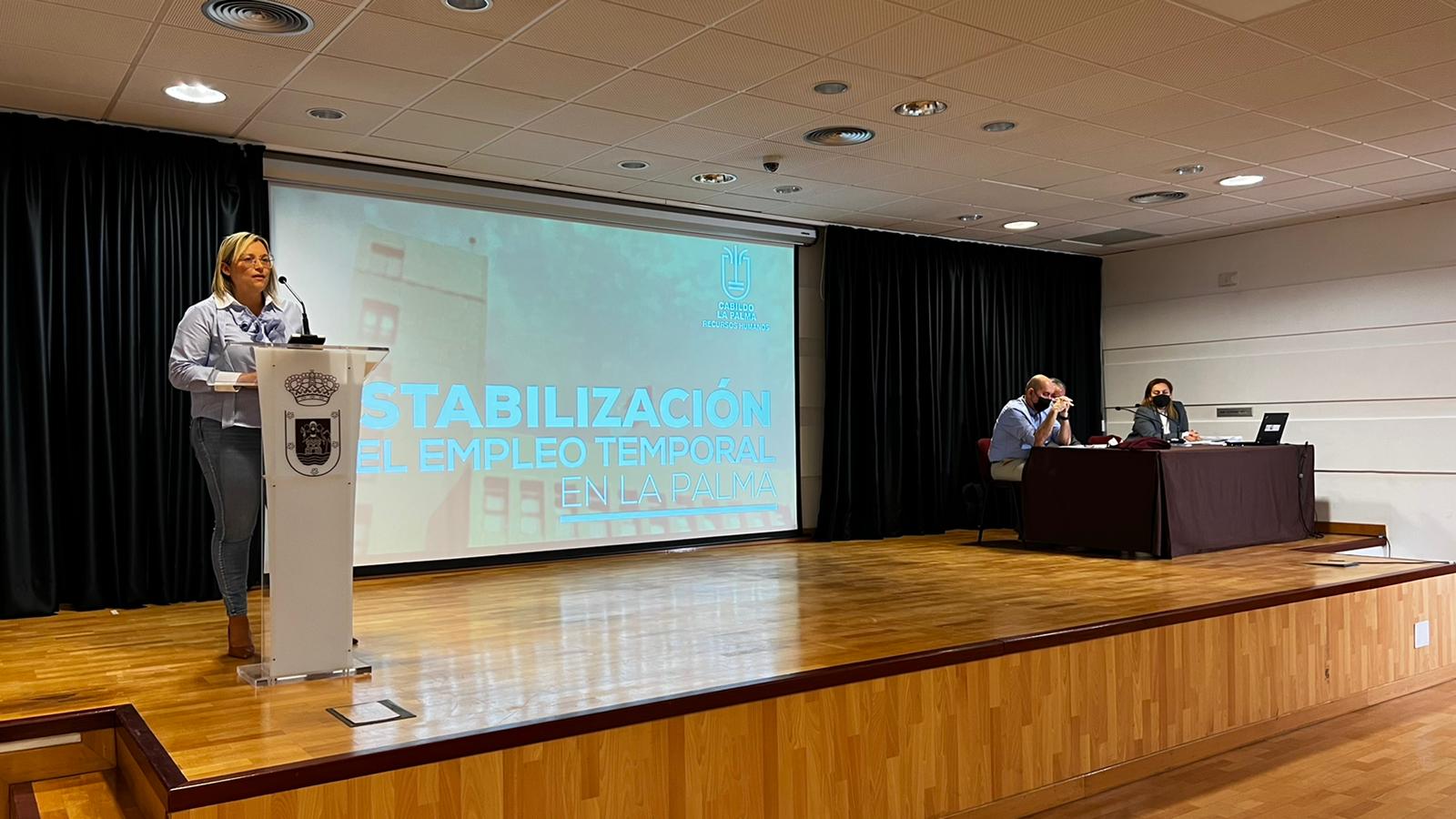 Más de 200 personas participan en la formación sobre Estabilización del Empleo Temporal organizadas por el Cabildo de La Palma