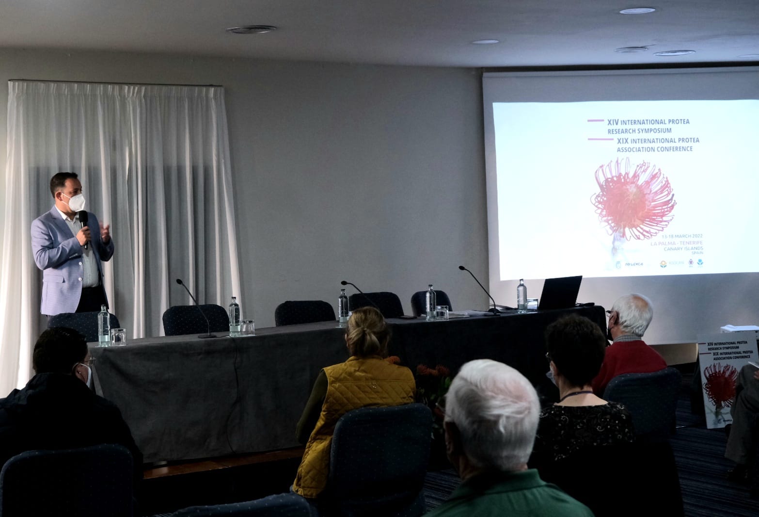 La Palma se convierte en capital mundial de las proteas con la celebración del Simposio Internacional del sector