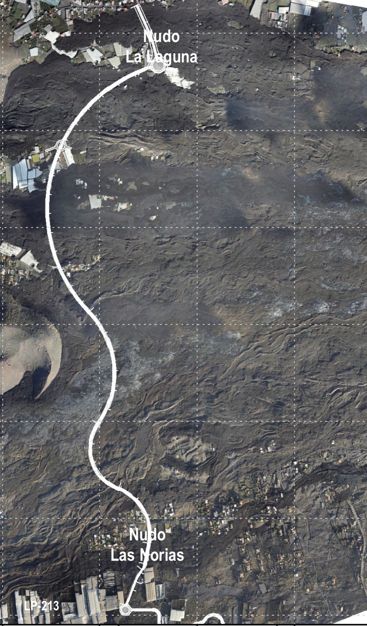 Los estudios científicos y técnicos avalan el trazado de la vía que ejecutará el Cabildo para conectar La Laguna y Las Norias 