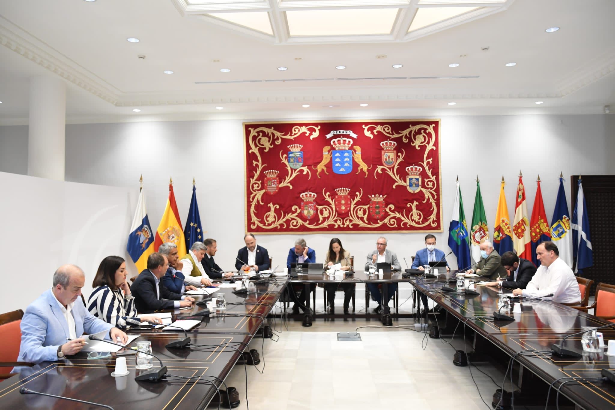 Zapata explica en el Parlamento de Canarias el Plan del Cabildo de La Palma y lo califica de claro, sólido y valiente