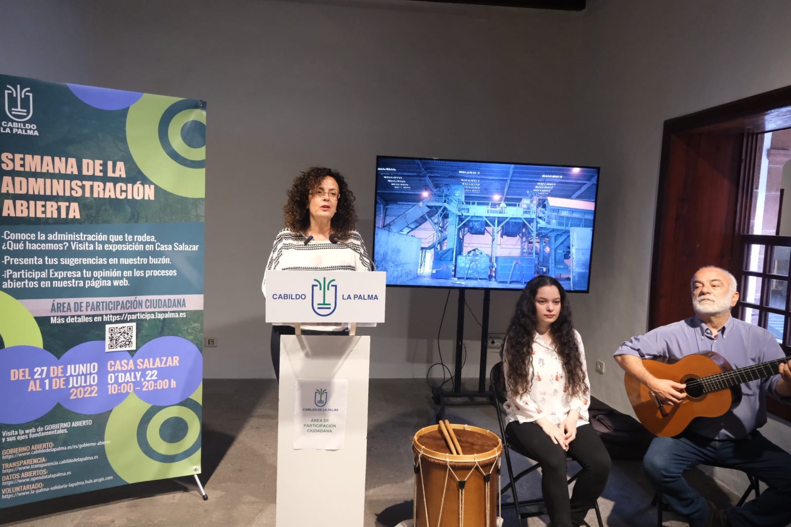 Participación Ciudadana da a conocer en una muestra la labor que desarrollan las distintas áreas del Cabildo de La Palma