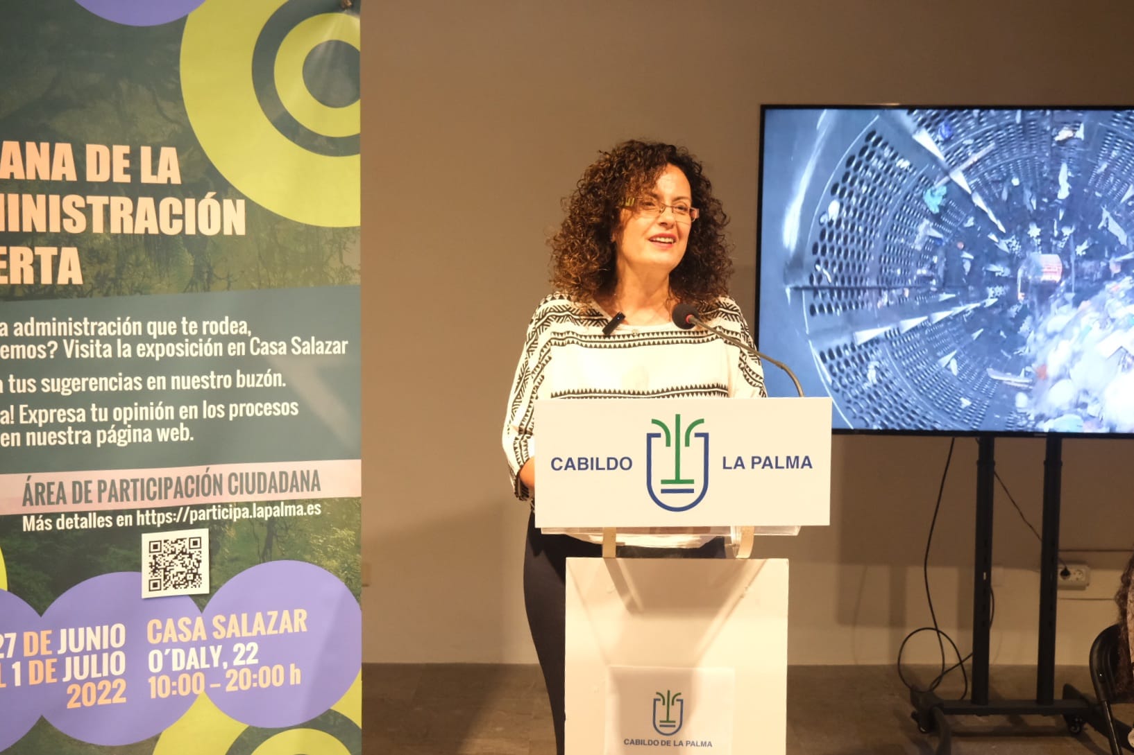 Participación Ciudadana da a conocer en una muestra la labor que desarrollan las distintas áreas del Cabildo de La Palma