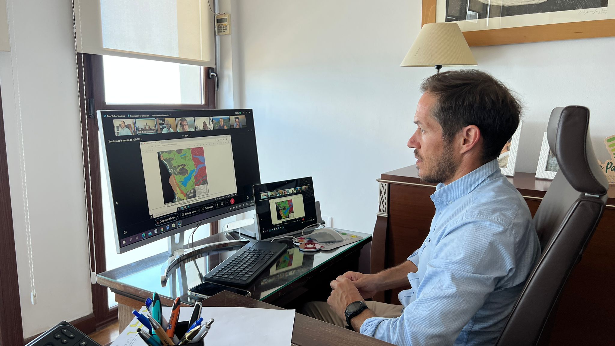 Cabildo y Gobierno de Canarias avanzan para recuperar las plataneras afectadas por el volcán