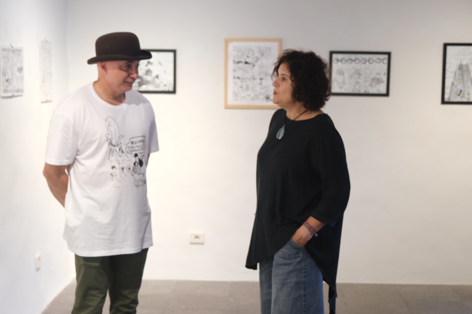 Salazar abre las puertas al talento del dibujante Gustavo Mederos