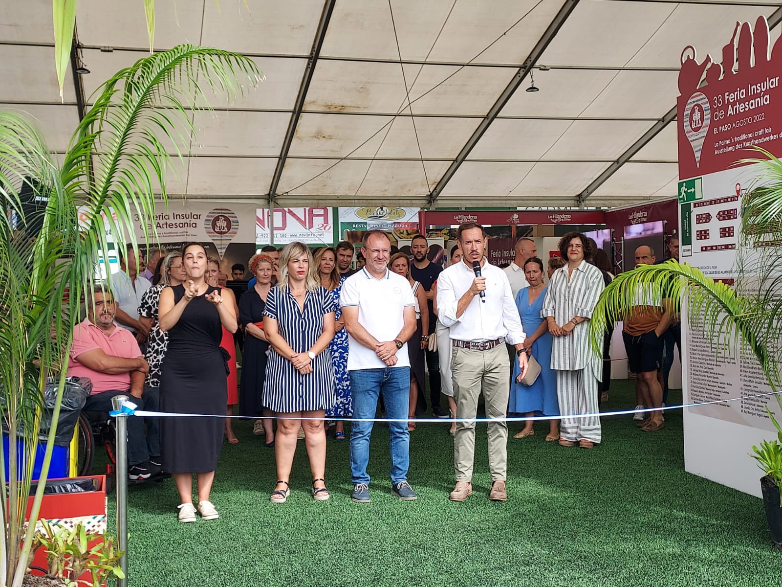 El Cabildo recupera la celebración de la Feria Insular de Artesanía en su 33 edición 