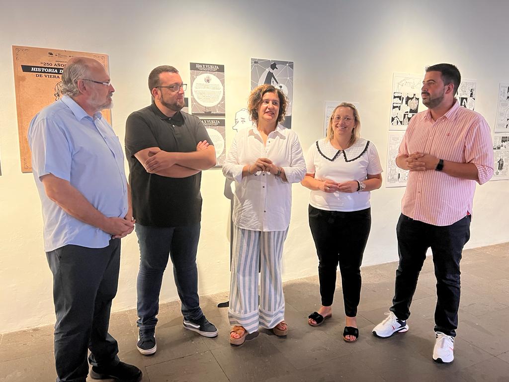 La Palma acoge la exposición ‘250 años de la Historia de Canarias de Viera y Clavijo’