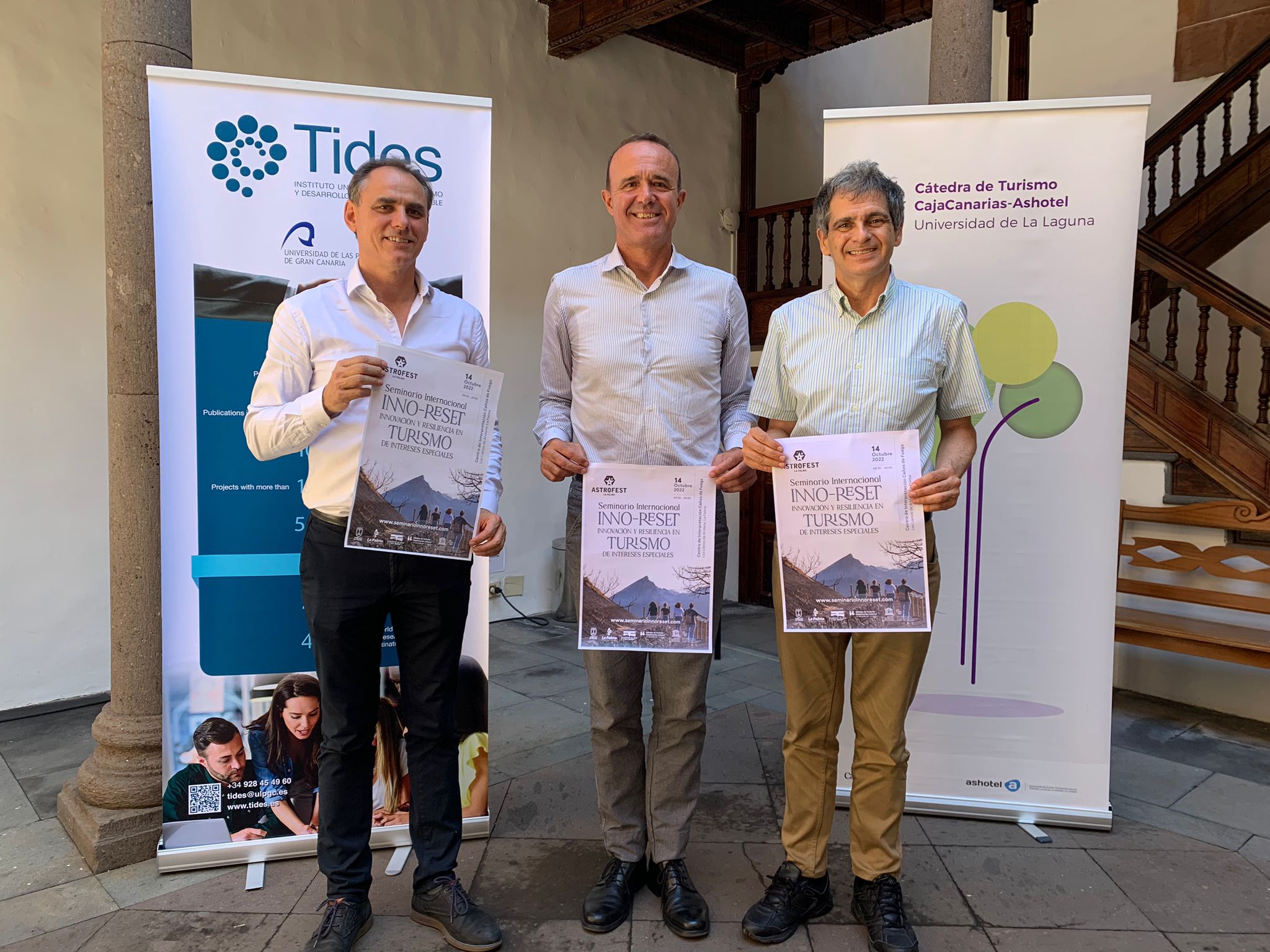 La Palma acoge el Seminario Internacional Inno-Reset 2022 para avanzar en la innovación y resiliencia en destinos turísticos 