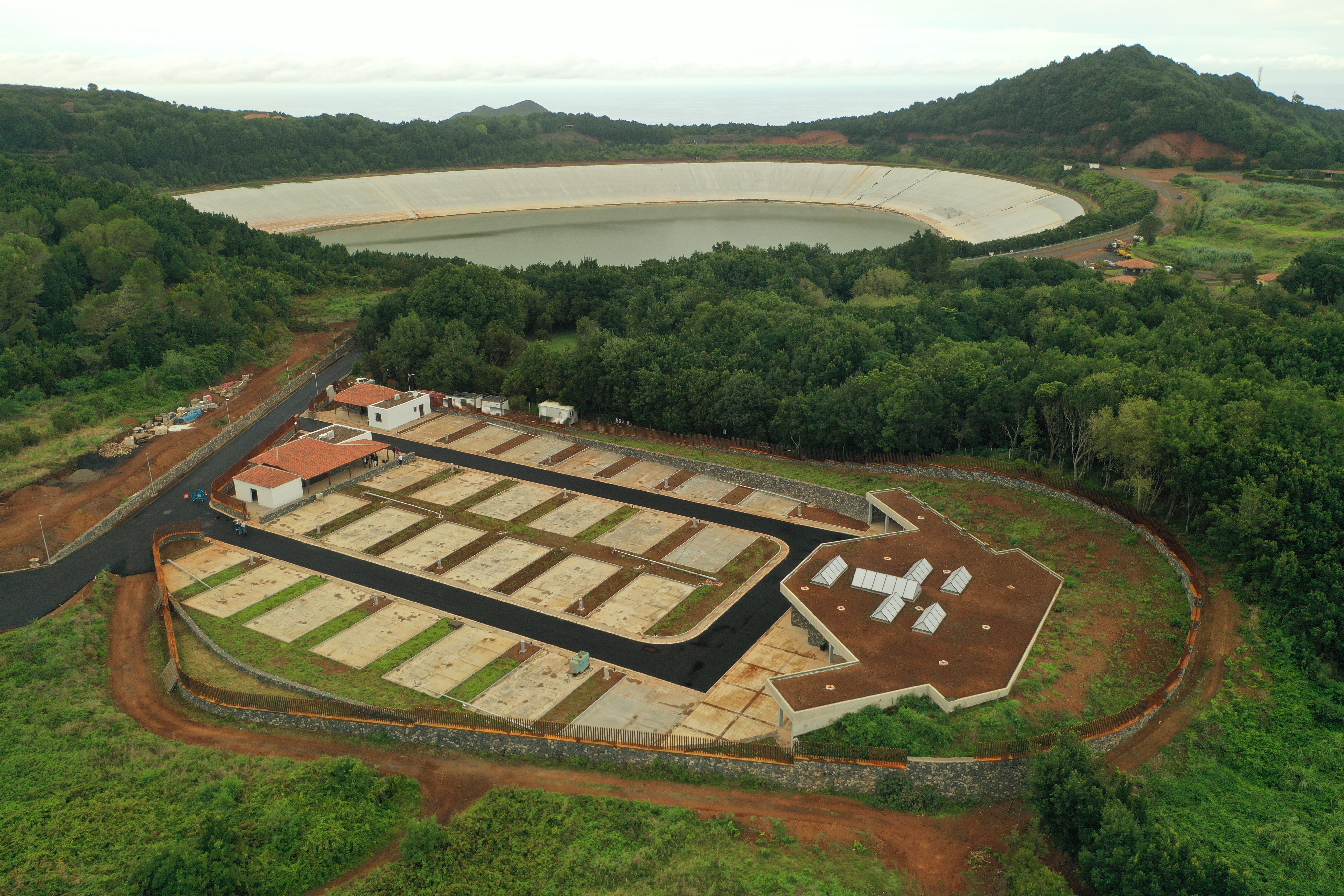El Cabildo afronta la recta final del caravaning de Barlovento, un camping boutique único en Canarias