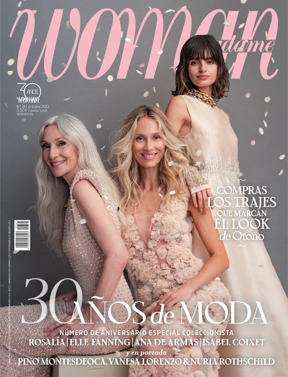 Sodepal posiciona la moda de la Isla a nivel nacional a través de un editorial de moda en el número más importante de la revista Woman
