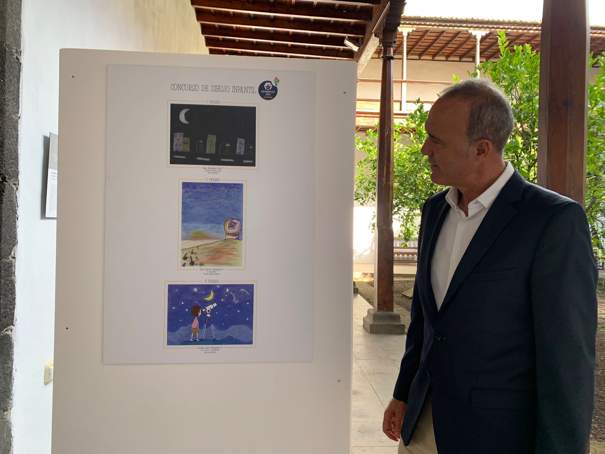 Casi 600 escolares participan en la IV edición del concurso de dibujos de Astrofest La Palma 2022