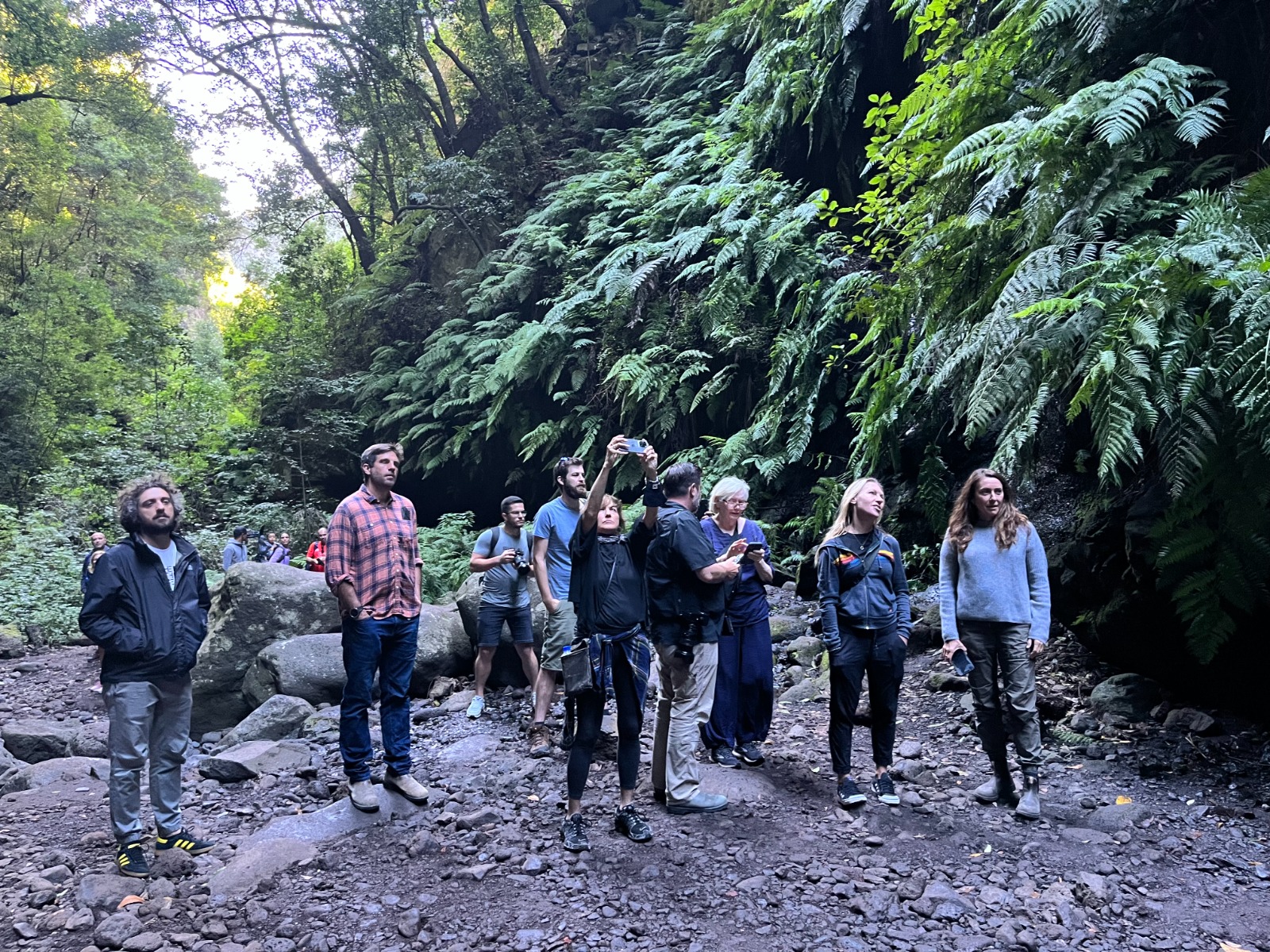 Un selecto grupo de productoras internacionales conocen La Palma para rodar sus próximos proyectos