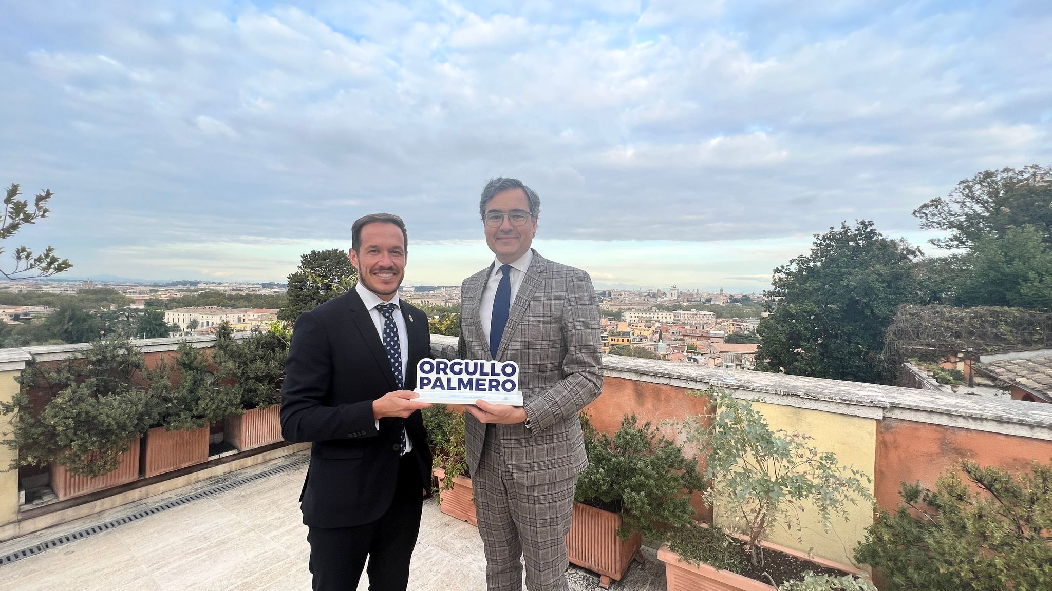 El diplomático palmero Moisés Morera, “orgullo palmero” 