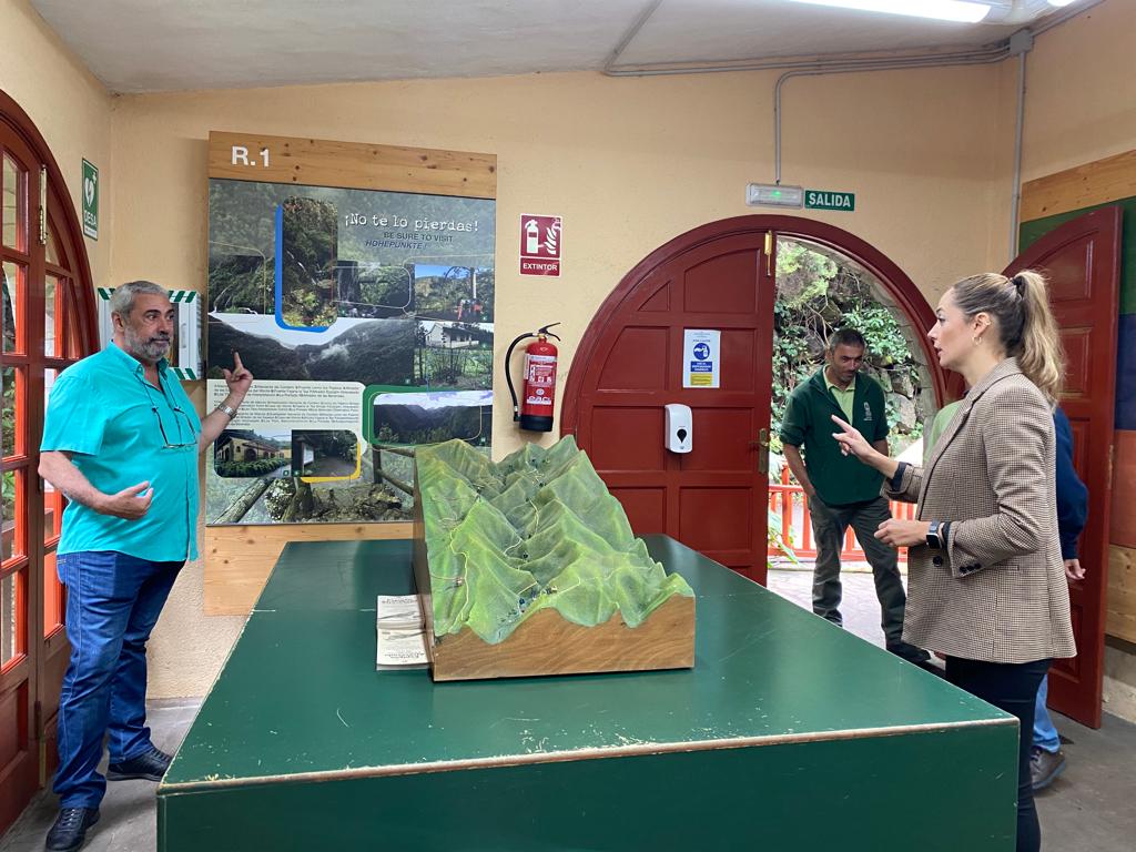 Medio Ambiente mejora el Centro de Visitantes de Los Tilos