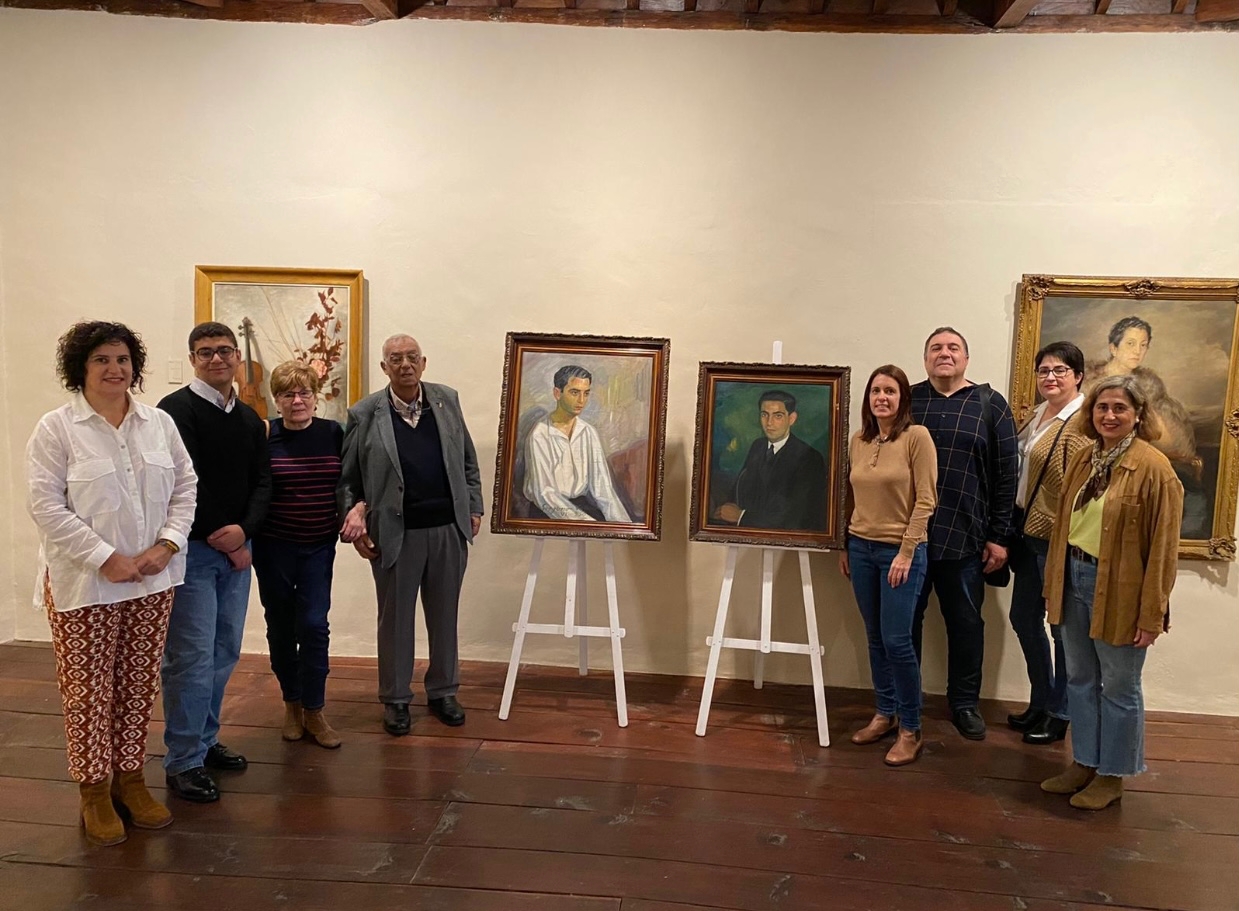 La familia López Mederos dona al Cabildo de La Palma dos obras pictóricas