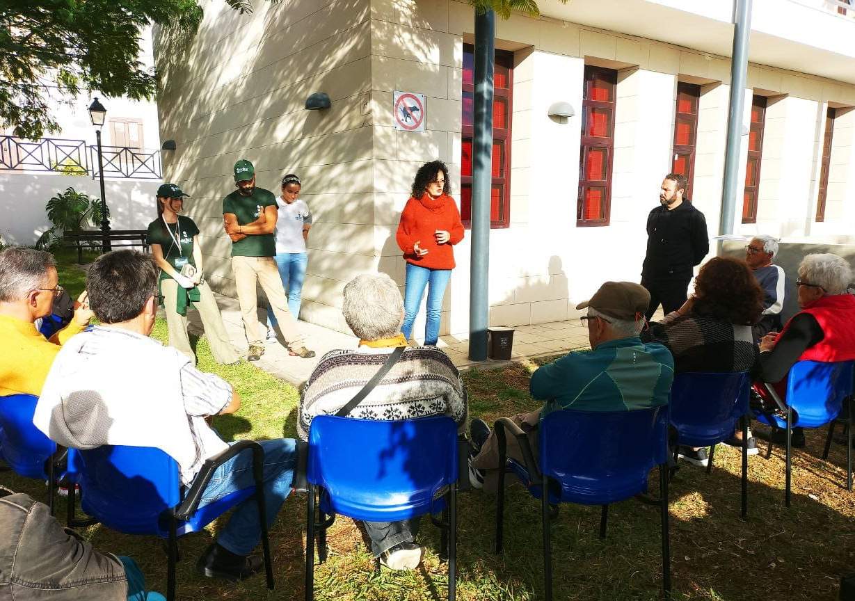 El Cabildo pone en marcha en Argual una nueva Zona de Compostaje Comunitaria