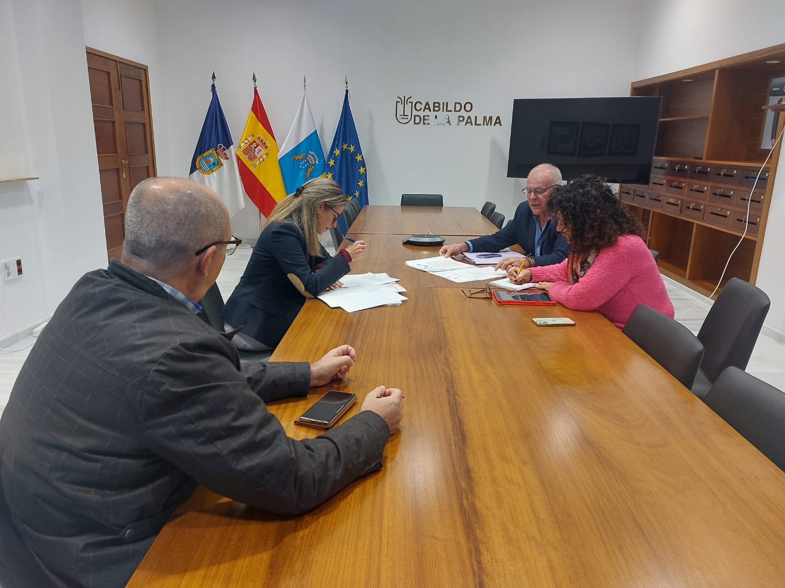 La Junta de Portavoces apoya el nombramiento de Vicente Jesús Blanco Pérez como Hijo Predilecto de Villa de Mazo 