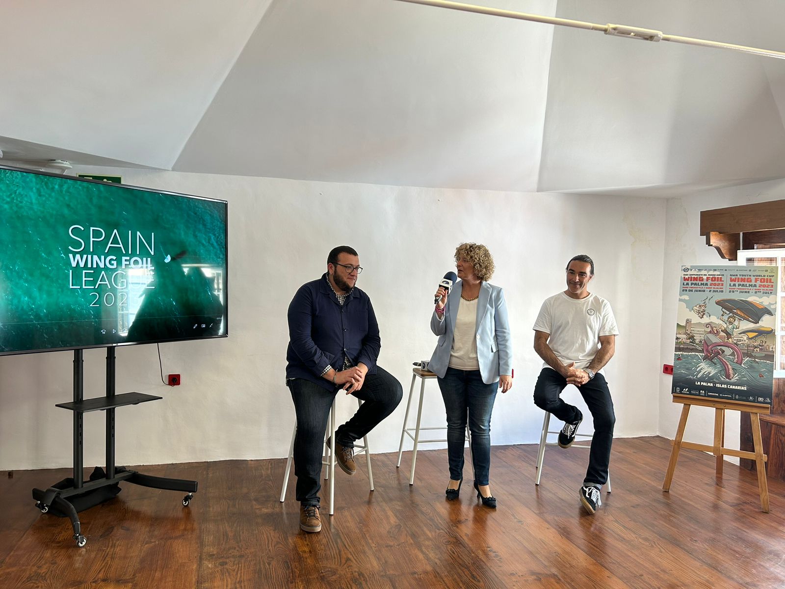 Sodepal logra traer a la playa de Santa Cruz de La Palma el Campeonato Mundial Júnior de Wingfoil 2023