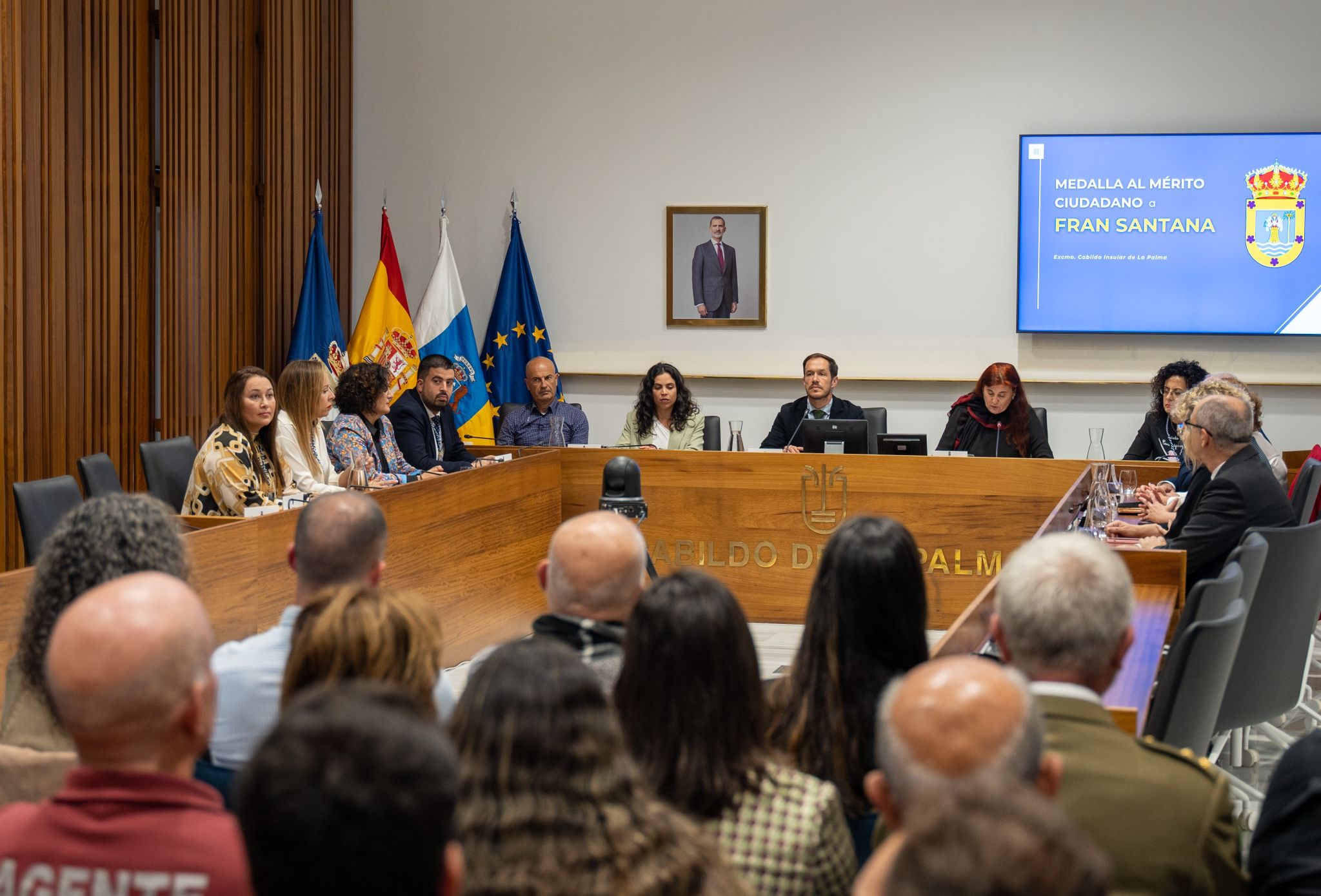 Medalla Mérito Civil Fran Santana