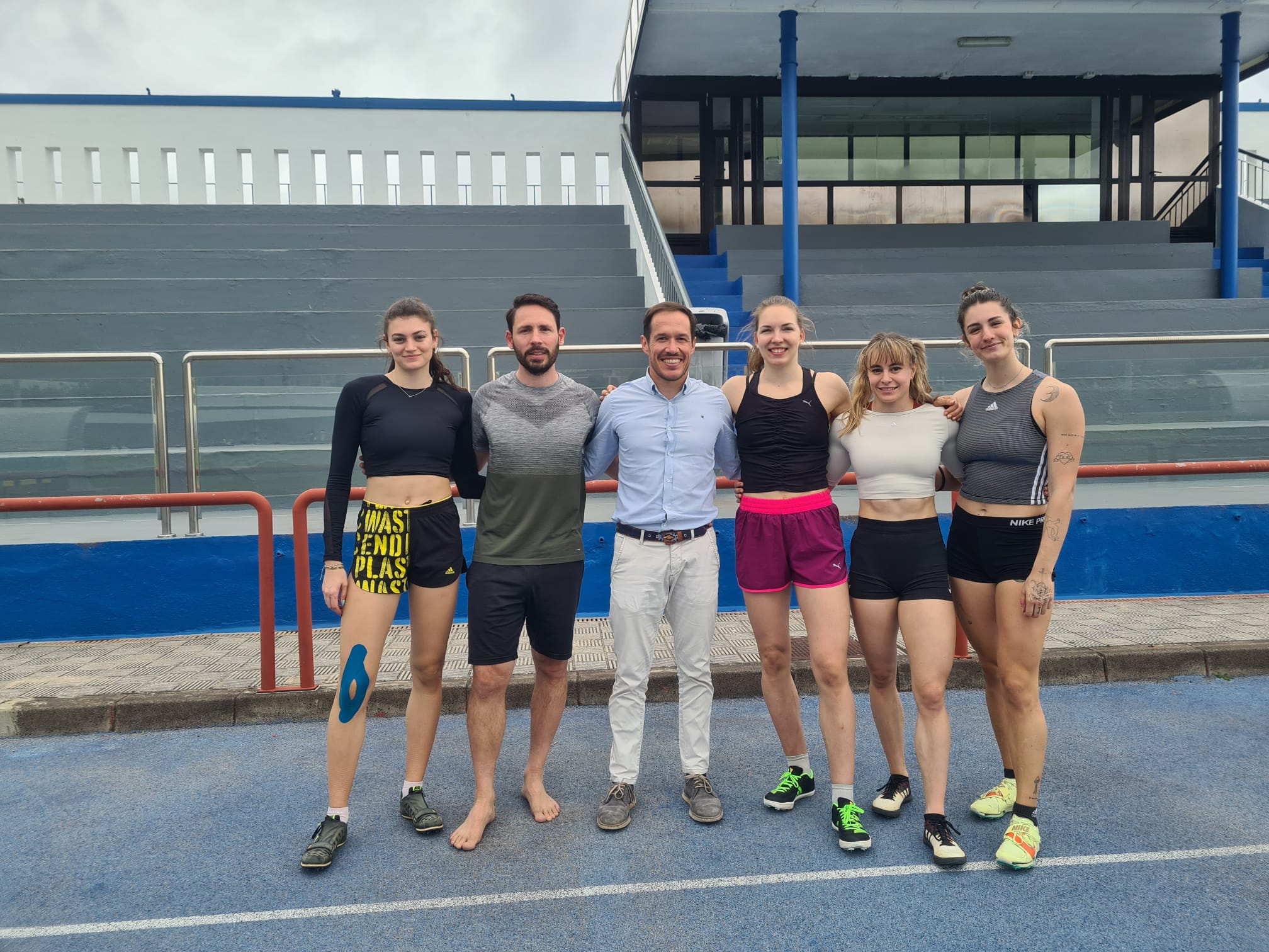 La selección suiza de heptatlón también apuesta por La Palma como centro de entrenamiento