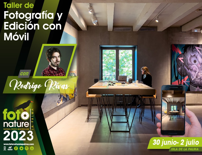 Fotonature trae a La Palma a uno de los docentes nacionales más importantes en fotografía y edición con móvil 