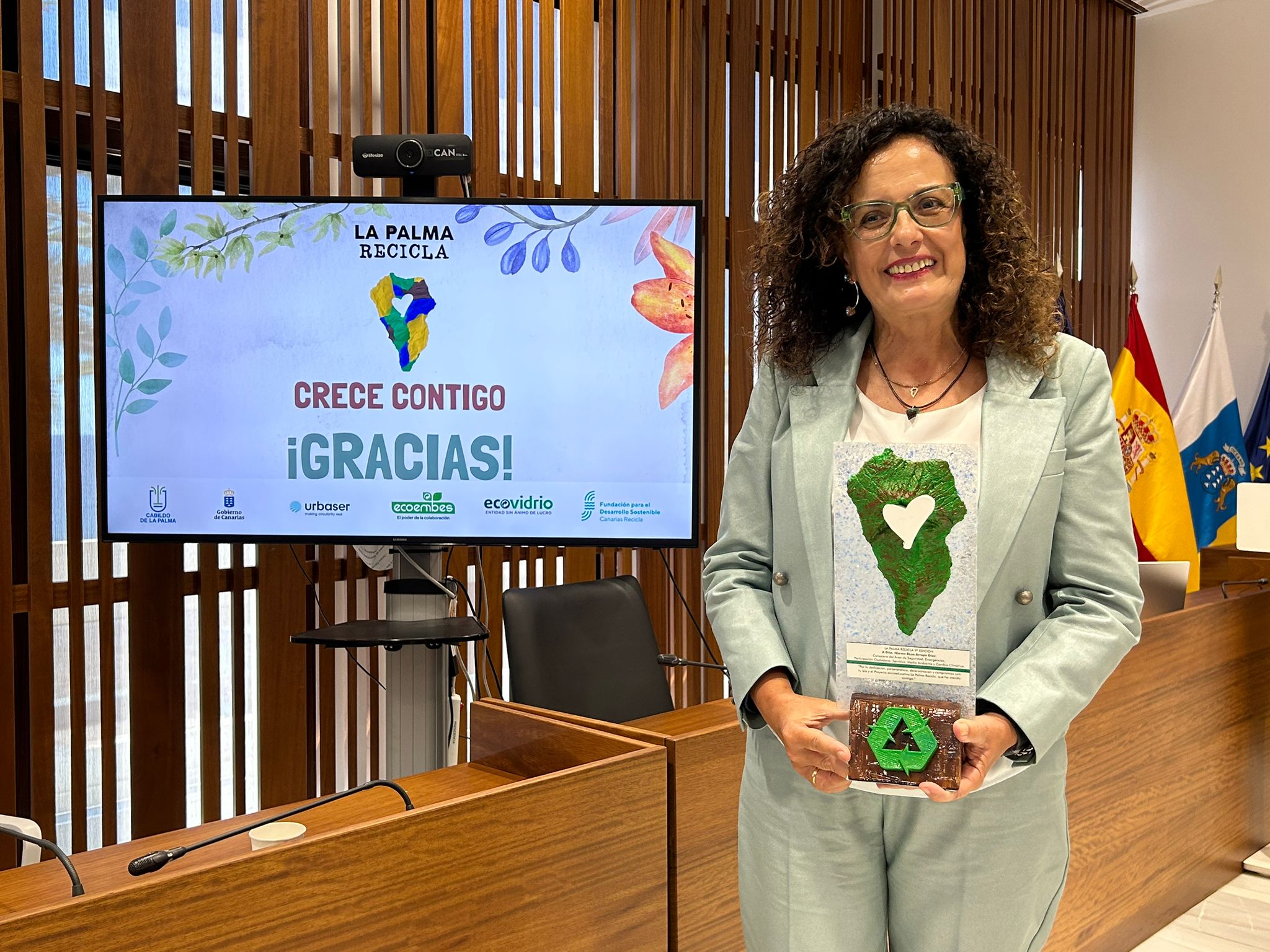 El Cabildo Insular cierra la 9ª Edición de La Palma Recicla con la entrega de premios a jóvenes y escolares de la isla de La Palma