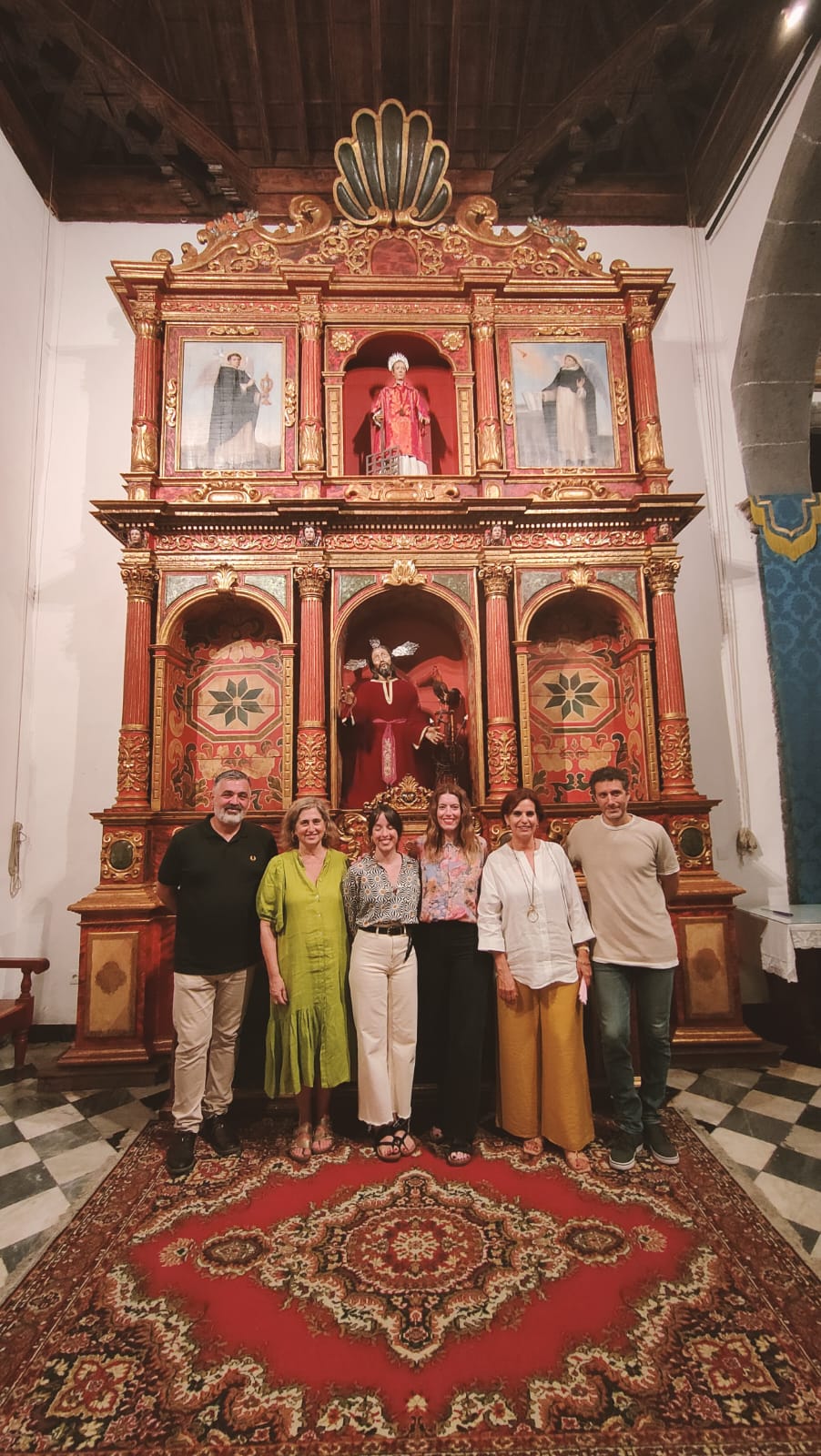 Concluyen los trabajos de conservación y restauración del retablo del Señor del Huerto de la Parroquia de Los Remedios 
