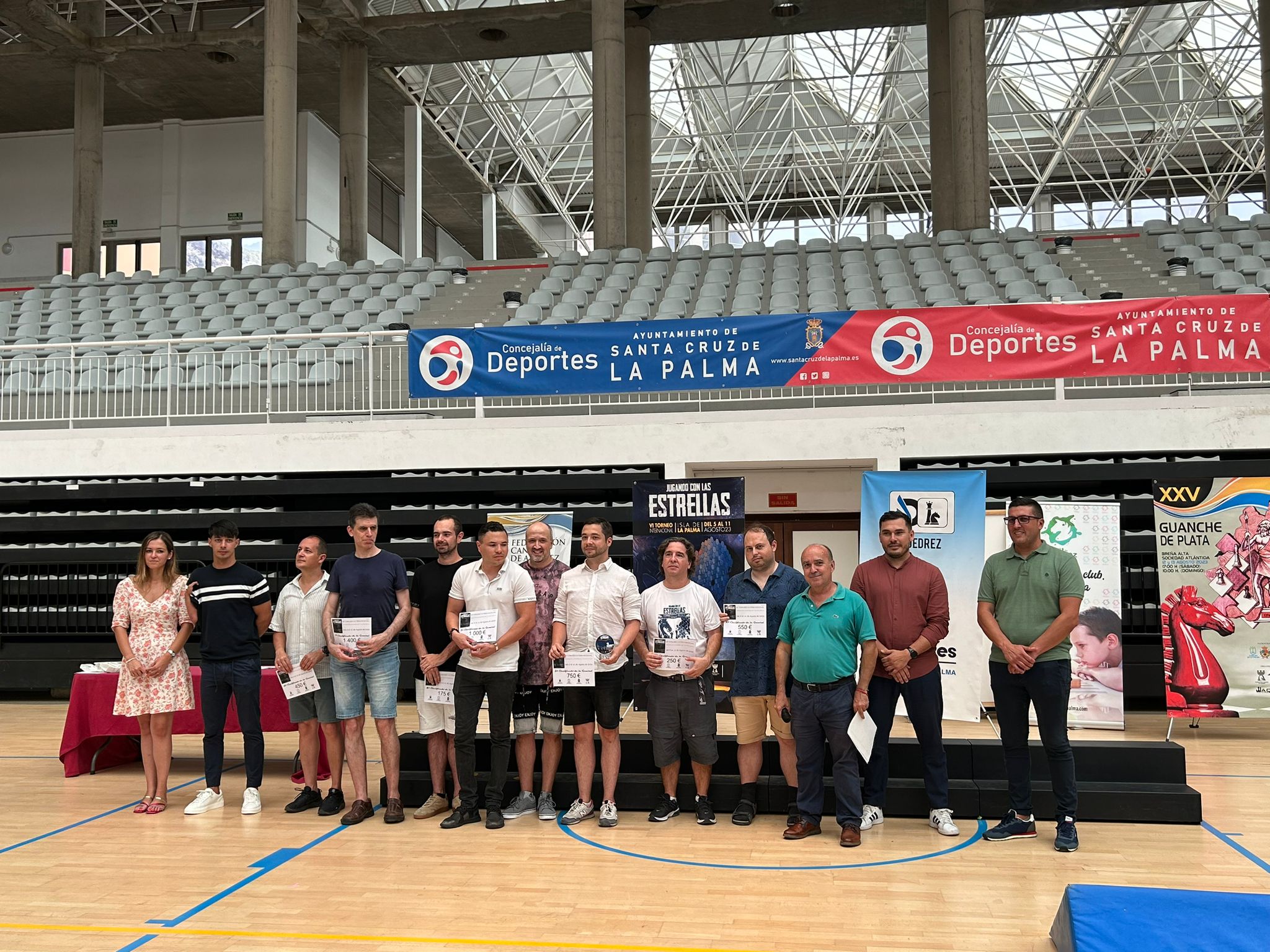 El maestro internacional de ajedrez Salvador G. Del Río, ganador del VI Torneo ‘Jugando con las Estrellas’